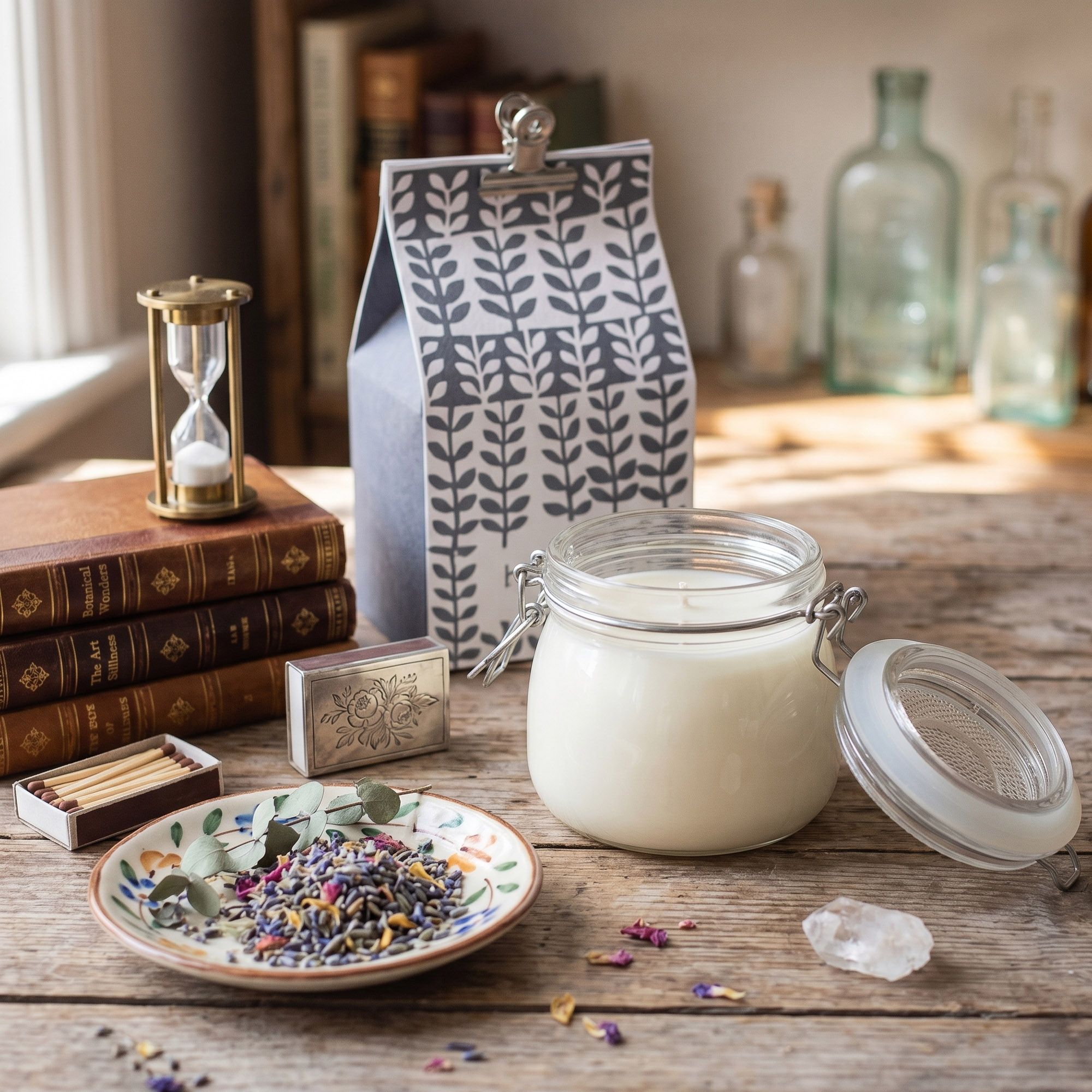 Candele in Vasetto Kilner 400g
