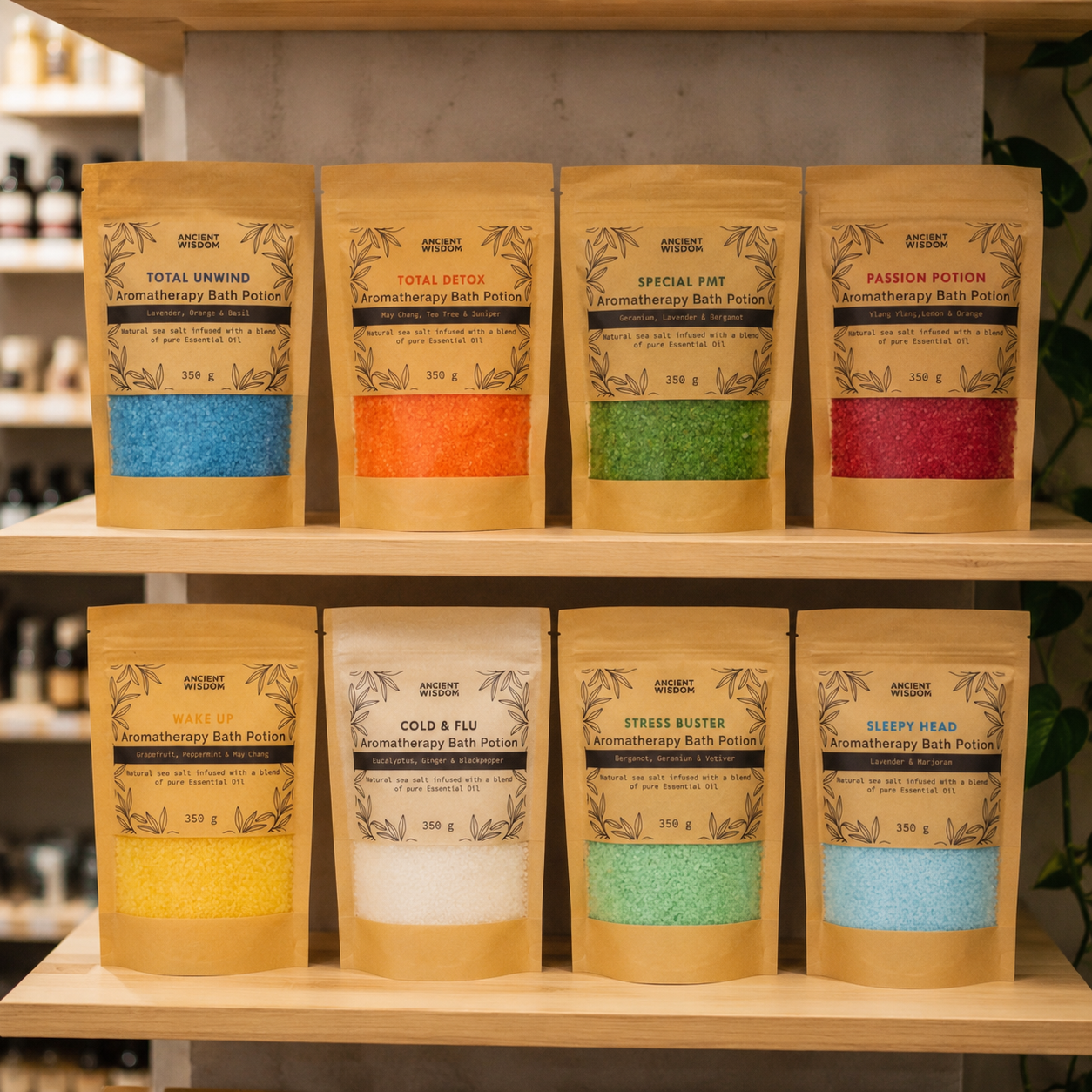 Sali da Bagno Aromaterapici 350g
