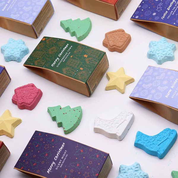 Frizzanti da Bagno Natalizi in Confezione Regalo