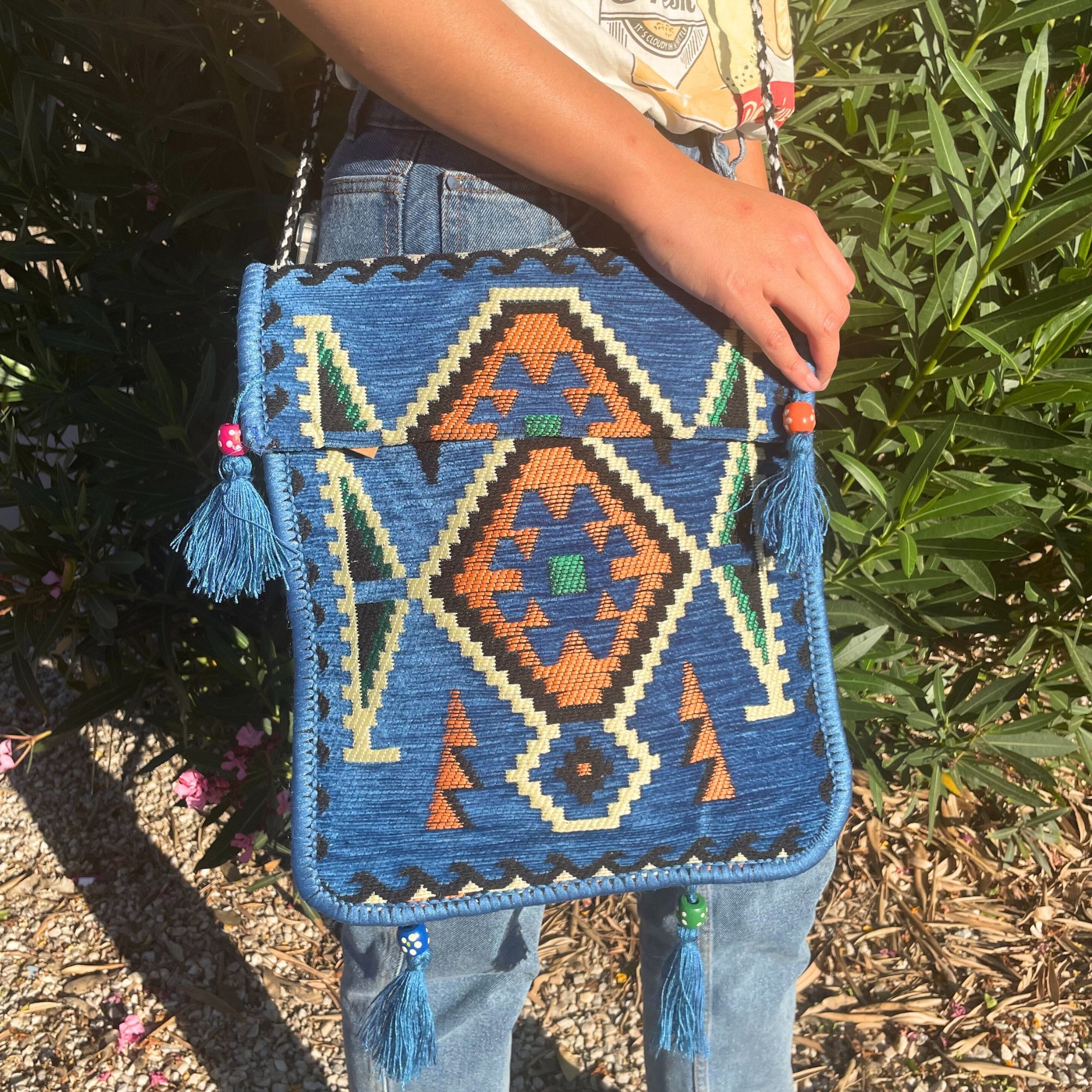Kilim Messenger Bag