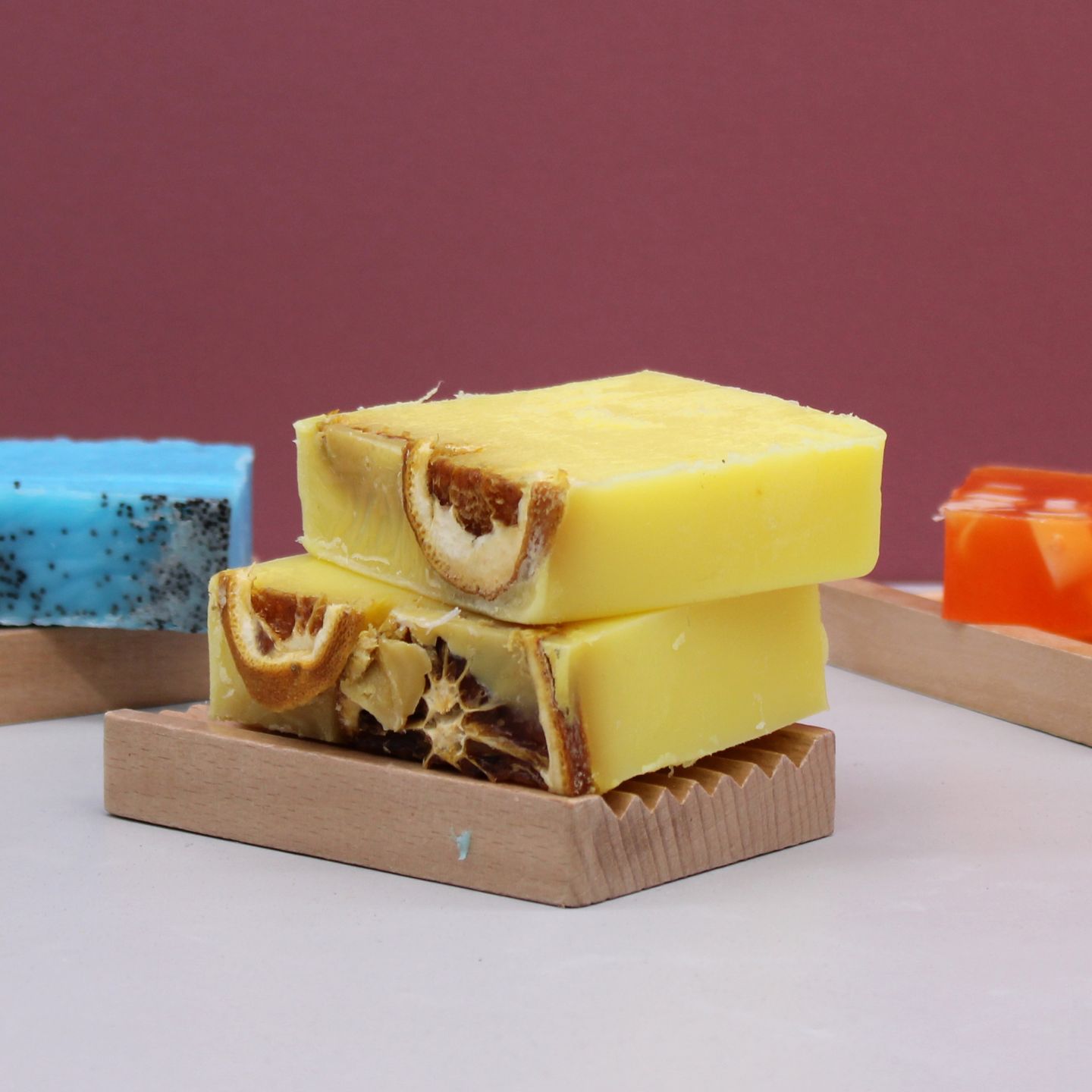 Barre di Sapone da 1,3 kg Tagliate in 13 Pezzi