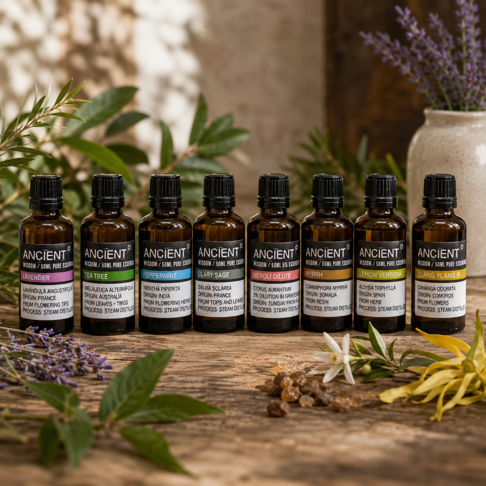 Oli Essenziali Biologici da 50 ml