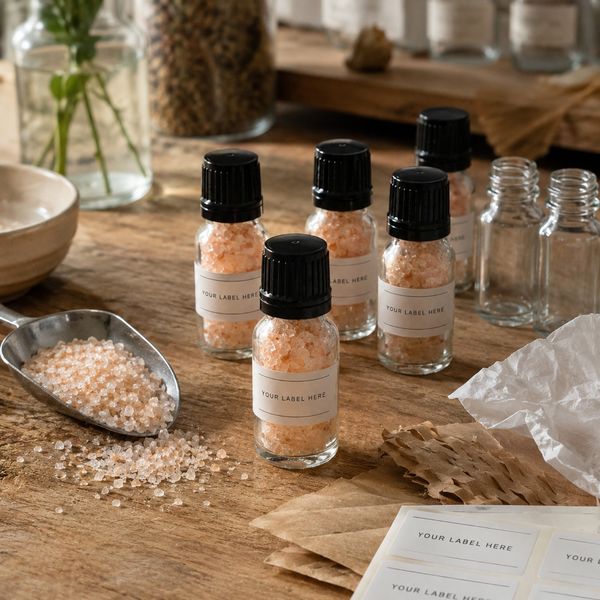Sali da Annusare Aromaterapici - Senza Etichetta