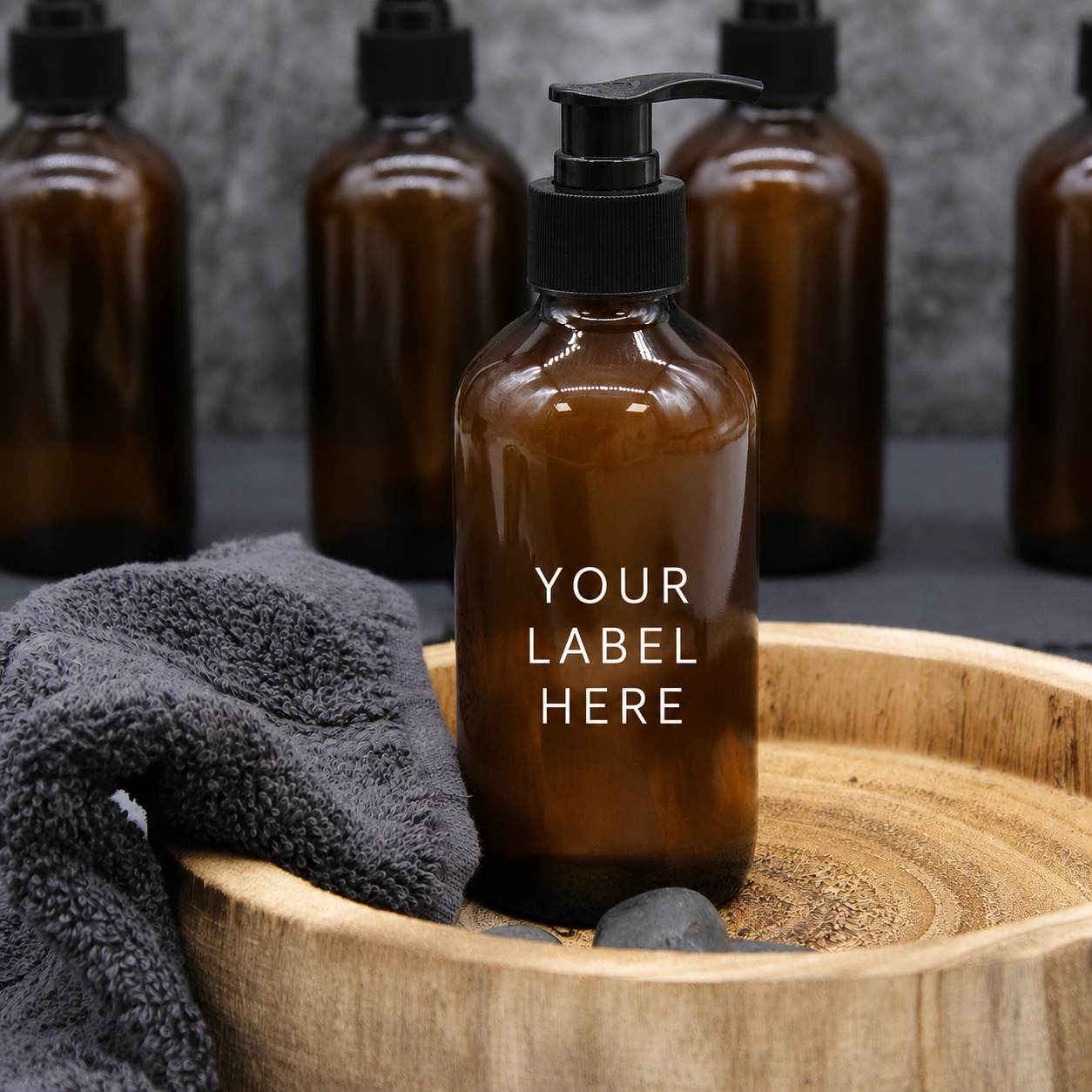 Lozioni Mani e Corpo Aromaterapiche 250ml - Senza Etichetta