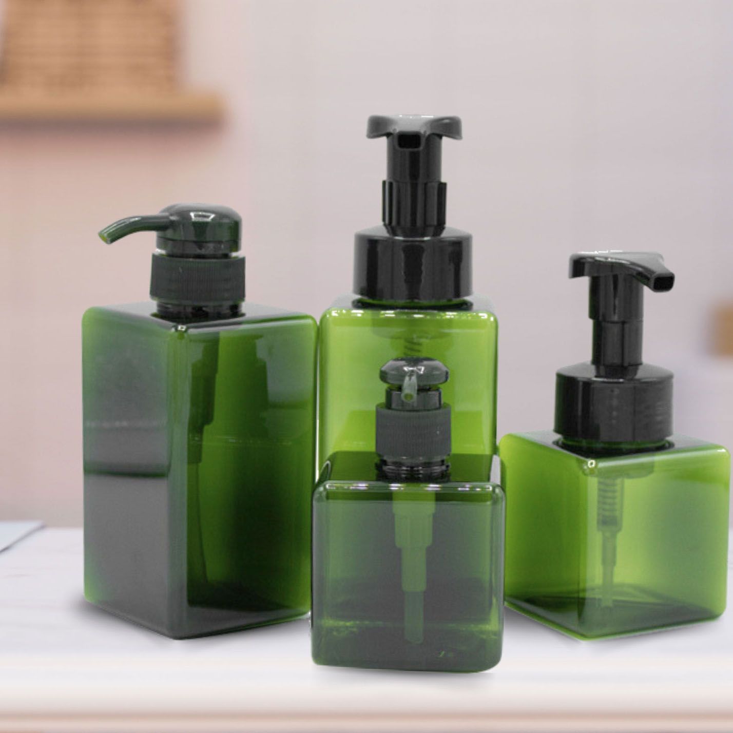 Dispenser Riutilizzabili per Sapone Schiuma o Liquido