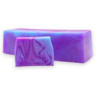 Panetto di sapone Amethyst Creed tagliato a fette (13 pezzi) - Etichetta Bianca