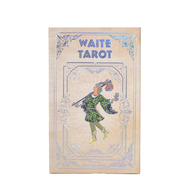 Set di carte Tarocco Waite con foglia d'argento - con libretto