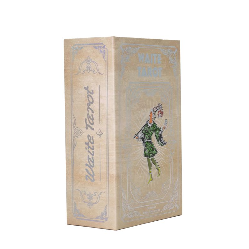 Set di carte Tarocco Waite con foglia d'argento - con libretto
