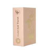 Set regalo in scatola rosa per carte dei Tarocchi con foil rubino - con libretto