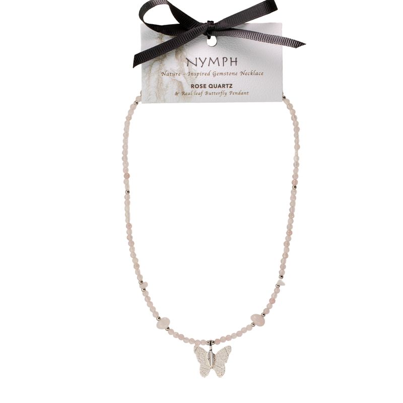 Set di collane con gemme dello Spirito della Ninfa - Amore e Fiamma