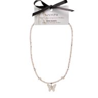 Set di collane con gemme dello Spirito della Ninfa - Amore e Fiamma
