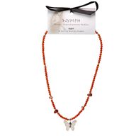 Set di collane con pietre preziose dello Spirito ninfa - Luna di sangue