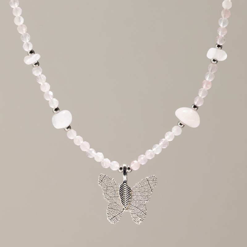 Set di collane con gemme dello Spirito della Ninfa - Amore e Fiamma