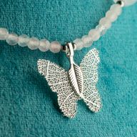 Set di collane con gemme dello Spirito della Ninfa - Amore e Fiamma