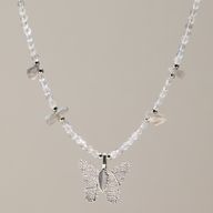 Set di collane con pietre preziose dello Spirito della Ninfa - Luci del Nord