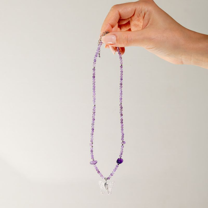 Set di collane con pietre preziose dello Spirito della Ninfa - Luna Piena