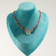 Set di collane con pietre preziose dello Spirito ninfa - Luna di sangue