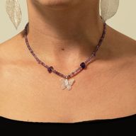 Set di collane con pietre preziose dello Spirito della Ninfa - Luna Piena