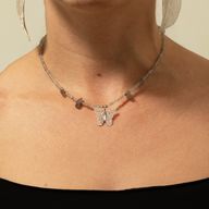Set di collane con pietre preziose dello Spirito della Ninfa - Luci del Nord