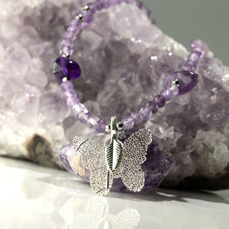 Set di collane con pietre preziose dello Spirito della Ninfa - Luna Piena