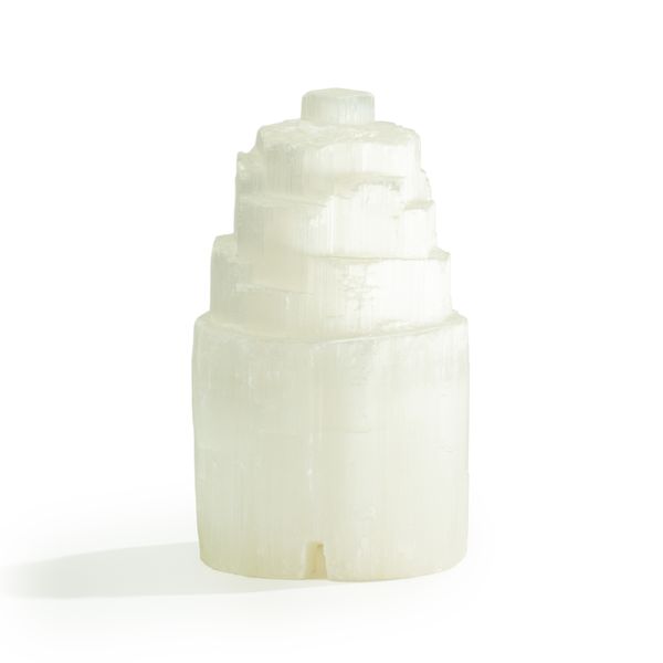 Lampada in Selenite - 15 cm