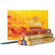 HEM Incenso Esagonale - Collezione di resina e cattura cenere (confezione assortita da 6 pezzi)
