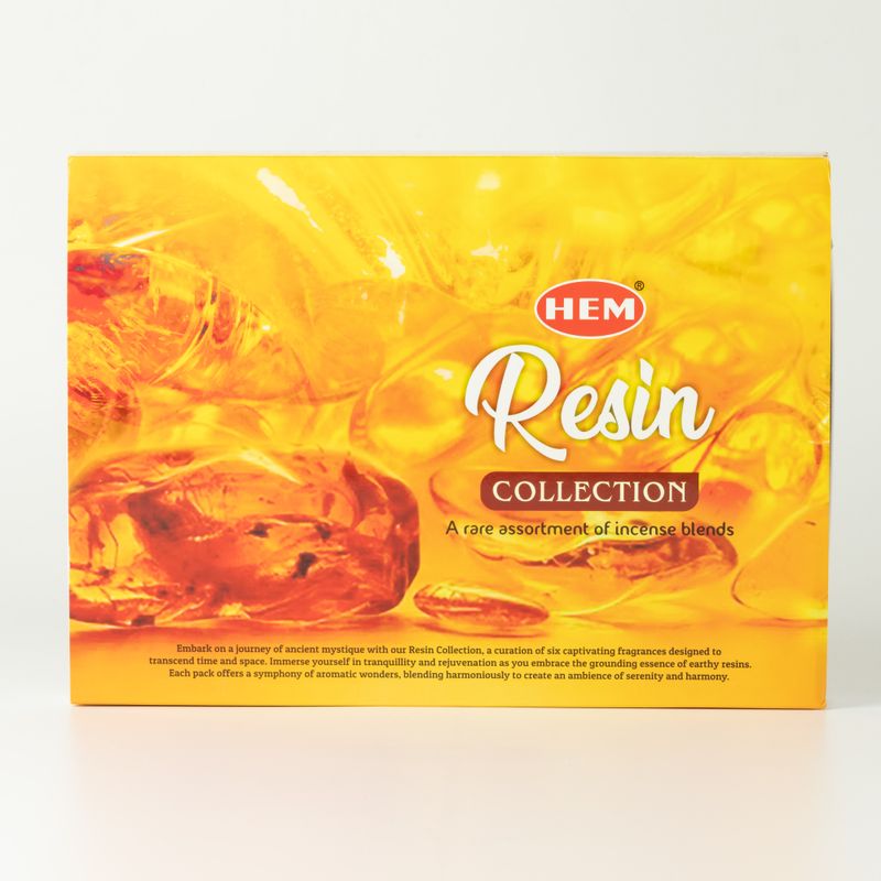 HEM Incenso Esagonale - Collezione di resina e cattura cenere (confezione assortita da 6 pezzi)