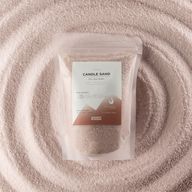 Candela profumata sabbia - beige latte - pura serenità - 300 g