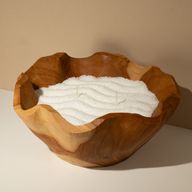 Candela profumata sabbia - beige latte - pura serenità - 300 g