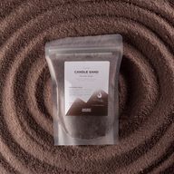 Sabbia profumata per candele - Marrone cioccolato - Oro Milionario - 300 g