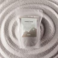 Candela profumata sabbia - Grigio caldo - Azzurro Nero - 300 g