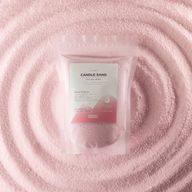 Candela profumata sabbia - rosa polvere - Maison de Roses - 300g