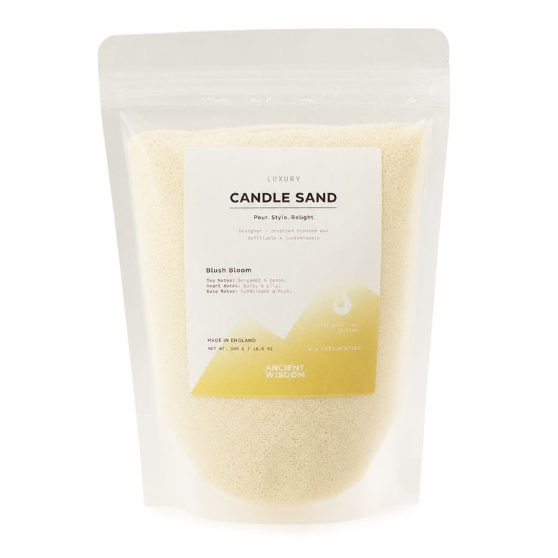 Candela profumata sabbia - miele caldo - Blush Bloom - 300 g