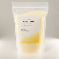 Candela profumata sabbia - crema - Regent Polo - 300 g