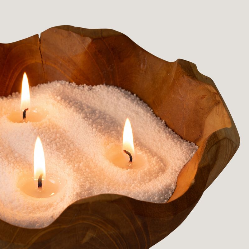 Candela profumata sabbia - miele caldo - Blush Bloom - 300 g