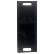 Scatola regalo pieghevole - Scatola fatta a mano (20x10x20 cm) - Nero