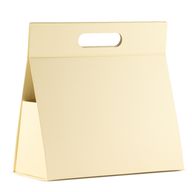 Scatola regalo da montare - Grande scatola a mano (28x12.5x26cm) - Avorio
