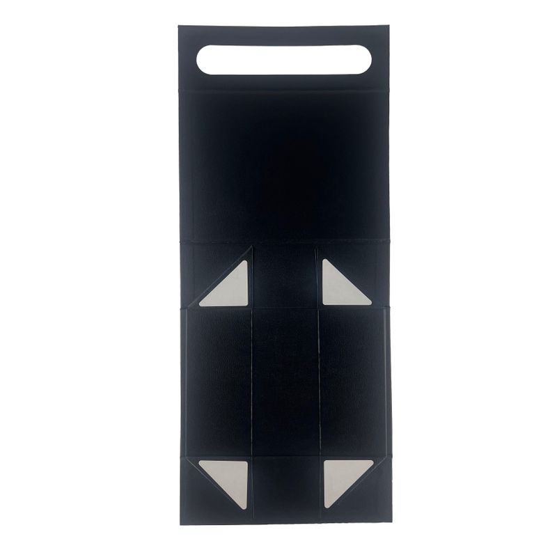 Scatola regalo pieghevole - Cesto regalo medio (24x18.2x8cm) - Nero