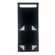Scatola regalo pieghevole - Cesto regalo medio (24x18.2x8cm) - Nero