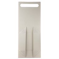 Scatola regalo da montare - Cesto regalo medio (24x18.2x8cm) - Bianco