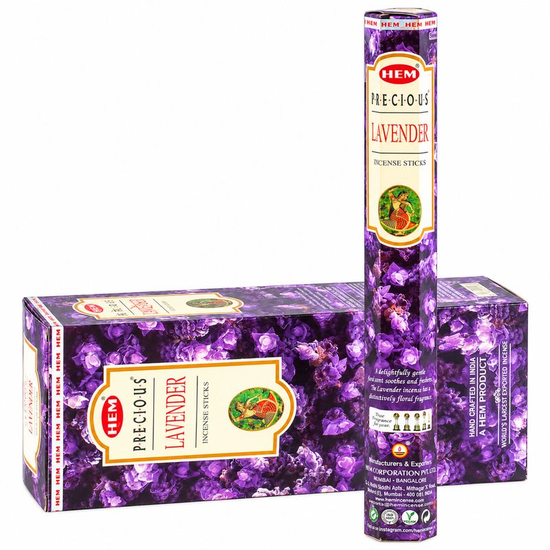 HEM incenso esagonale - Lavanda preziosa