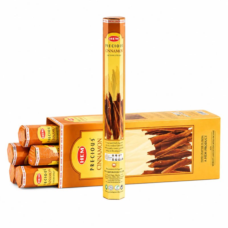 HEM Incenso Esagonale - Cannella Preziosa