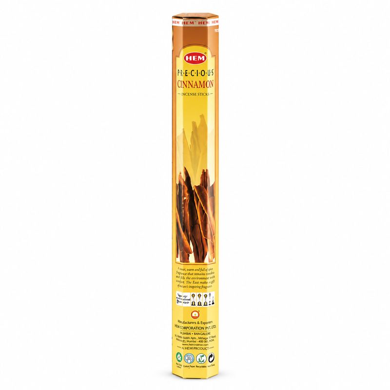 HEM Incenso Esagonale - Cannella Preziosa