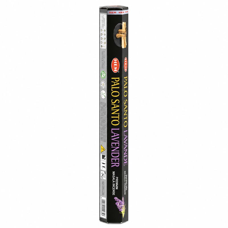 HEM Incenso Esagonale - Palo Santo Masala - Lavanda