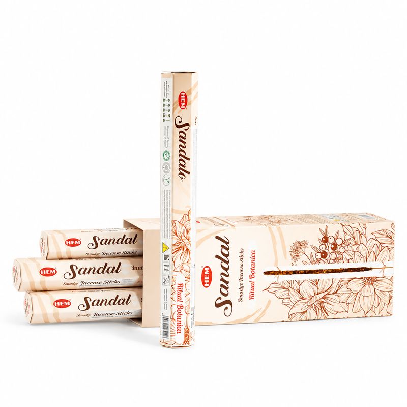 HEM Incenso Esagonale - Smudge - Sandalo