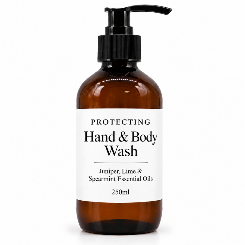 Etichetta Bianca Ginepro, Lime e Menta Verde Sapone per Mani e Corpo 250 ml