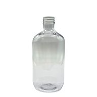 Flacone Boston in Plastica Trasparente - 500ml