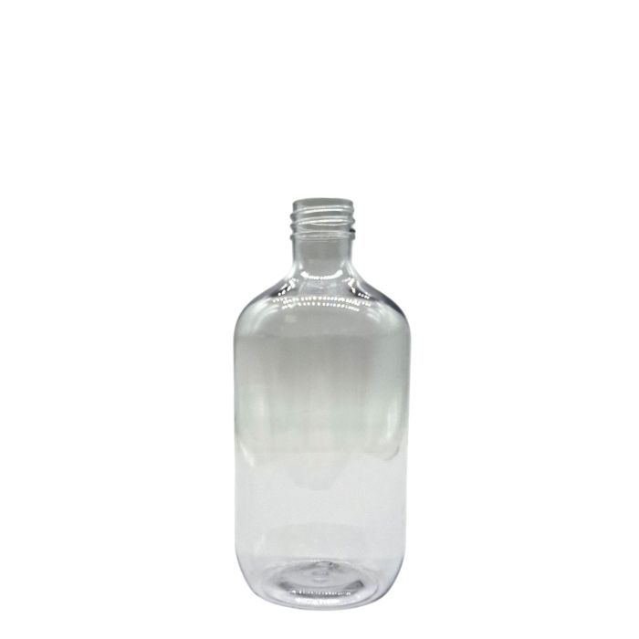 Flacone Boston in Plastica Trasparente - 250ml