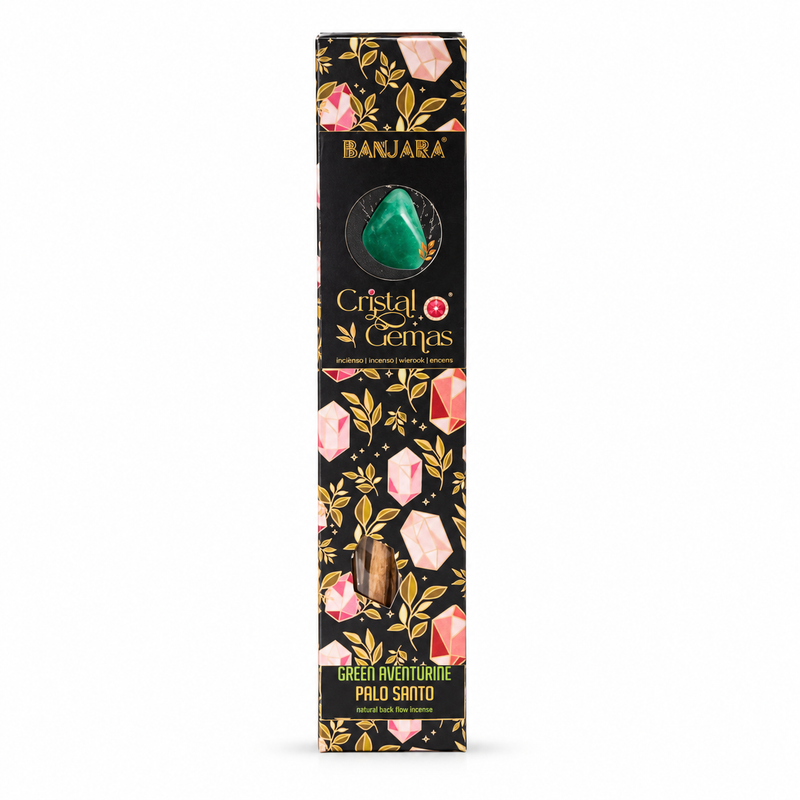 Banjara Cristalli e Gemme - Palo Santo con Avventurina Verde