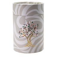Giardino di Pietre Semipreziose sotto Cupola - Tormalina Nera e Luci LED - 200 Pietre